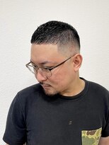 バーバースタイルズ 二子玉川店&nbsp;フェード×濡れパン×クロップメンズスタイル