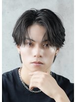 メンズヘアフェイス(Men's hair FACE。)&nbsp;メンズカット/センターパート/毛流れ