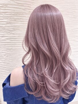 モリオ フロム ロンドン サッポロファクトリー店(morio FROM LONDON) morio札幌【レイヤーカット×ハイトーンピンク】