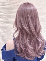 モリオ フロム ロンドン サッポロファクトリー店(morio FROM LONDON) morio札幌【レイヤーカット×ハイトーンピンク】
