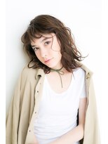 ボンヌーベル&nbsp;【Bonne Nouvelle】ラフ束感ミディアム×無造作くせパーマ