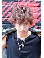 リップスヘアー 銀座(LIPPS hair)&nbsp;ツイストサバイバルウェービー イメチェン マッシュ 刈り上げ