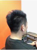 ワイルドアップバングのアシメツーブロック☆