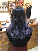 ネイビーブルー☆ニュアンスカラー