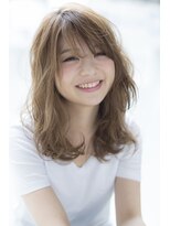 ヘアーアンドメイク シーク 八王子(HAIR&MAKE SeeK)&nbsp;セミロング ふわふわ