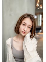 オースティン 錦糸町(AUSTIN)&nbsp;AUSTIN☆外ハネボブアッシュブラウンネオウルフツイストパーマ