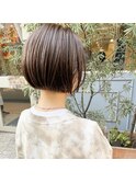 20代30代40代小顔ショート切りっぱなしボブ横浜10