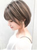 【to/na】宮崎えりな 小顔20代30代40代50代◎ひし形ショートボブ