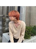 ナチュラルマッシュウルフ オレンジカラー