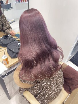 レア 渋谷(Le'a) 【Le'a渋谷 Kaji】上品なモテ色♪ラベンダーピンク