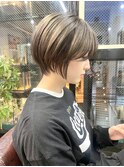 NUDE10代20代30代40代 ボーイッシュ女子 大人ショートボブ