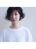 【lulu】強めパーマに短めクールバング