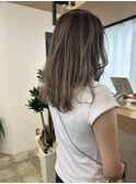 kana フルハイライト ミルクティーベージュ ケアブリーチ