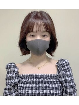 ナループロア ルームー(Nalu pu loa ROOMOO) ゆるまきタッセルカット/タッセルカット/タンバルモリ/韓国ボブ