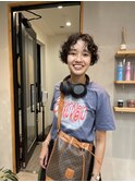 ショートヘア/ショートパーマ/刈り上げショート
