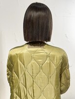 ラミエ バイ メルト 吉祥寺(lamie by melt)&nbsp;"久保田"切りっぱなしカット地毛風縮毛矯正ストレートカラー