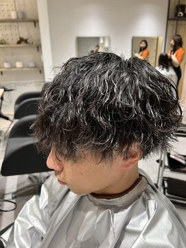 エイト 北千住店(EIGHT) 波巻きパーマ×刈り上げマッシュ【EIGHT北千住 】