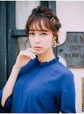 ねじりボブアレンジ20代/30代/40代/ハレマチ通り