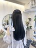 【ｗ水素ヘアエステ】カット＋水素ケアカラー＋高濃度水素ULTOWA髪質改善