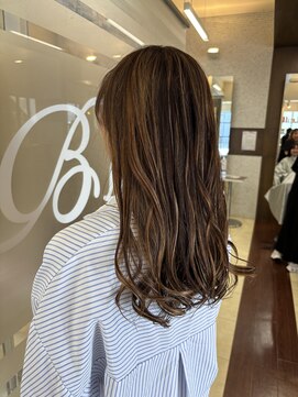 ヘアースペースブルーム ヒーロー 園田店(HAIR SPACE BLOOM hero) ハイライトスタイル