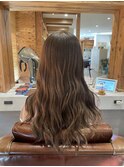 2wayバング韓国前髪シースルーセミロングヨシンモリ大人美人