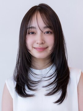 エースハバナ 渋谷(1 HAVANA) チョコグレージュ/20代30代大人かわいい/ミディアムレイヤー