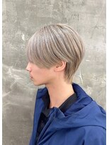 メンズサロン キング 梅田店(Men’s salon K!ng)&nbsp;波巻きツイストスパイラルパーマ/フェザーパーマ/眉毛/メンズ