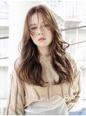 2wayバング/透け感/韓国風巻き/レイヤーロング/元町