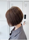 丸みボブ/切りっぱなしボブ/ショートボブ/ワンホンボブ/藤枝
