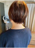 20代/30代/40代/ショートボブ/前下がり/学割U24/京都/河原町