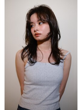 ランプ 代官山(the lamp) ブリーチ無しオリーブベージュブラウンベージュハイレイヤー