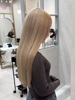 ロンド レア 天神大名店(Lond Le’a)&nbsp;ホワイトブロンド/イメチェンヘアスタイル/美髪のススメ