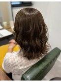 ナチュラルアッシュウェーブ