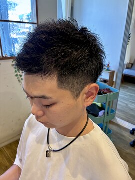 小さな美容室 ハナ(hana) men's ツーブロックのベリーショートstyle！