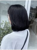 内巻きボブ
