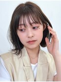【F】ナチュラルくびれヘア盛れる顔まわり