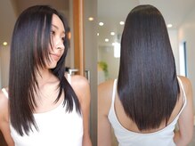 《U鎌倉/髪質改善》美髪へ導くこだわり/美髪カラー/髪質改善/縮毛矯正/トリートメント/ストレートパーマ