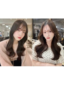 髪質/骨格を見極めた【韓国風くびれカット・小顔カット】が大人気♪[レイヤーカット/顔周り/藤枝駅]       