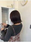 秋冬人気!ダークチェリーカラー