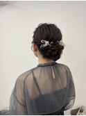 ヘアアレンジ/お呼ばれヘア/ヘアセット/ヘアメイク