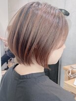 セイドット リー(Say. Ree)&nbsp;say.ショートボブひし形ショートオリーブグレーアッシュブランド