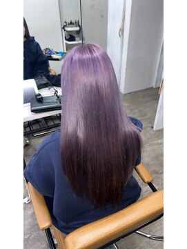 プライズ 所沢プロぺ通り店(prize) ラベンダーカラー ブリーチダブルカラー 所沢