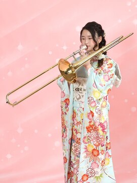 成人式ヘアセット・メイク・着付け