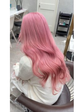 ロンド レア 天神大名店(Lond Le’a) 着物/ミディアムレイヤーカット/似合わせカット/大人ガーリー