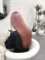 ヘアアンドメイク ルシア 奈良店(hair & make Lucia)&nbsp;ペールピンク♪