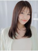 シースルーバングバタフライレイヤーカットh4越谷20代30代40代