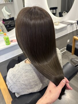 エメ 北千住店(Aimer) うる艶　オリーブグレージュ