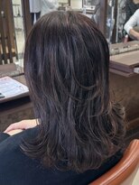 ウィーブ 成田店(Weve)&nbsp;イメチェン/ピンクベージュ/アンブレラカラー/前髪/成田