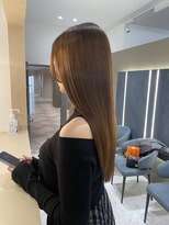 シュヴーブリヤン(cheveux brillants)&nbsp;【美髪縮毛矯正＋髪質改善トリートメント】艶髪ストレートロング