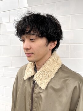 Folklore【フォークロア】翠町支店 《髪質改善サロン》 癖毛活かしたパーマ風ミディアム